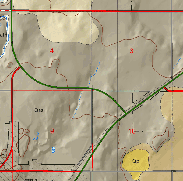 small geologic map