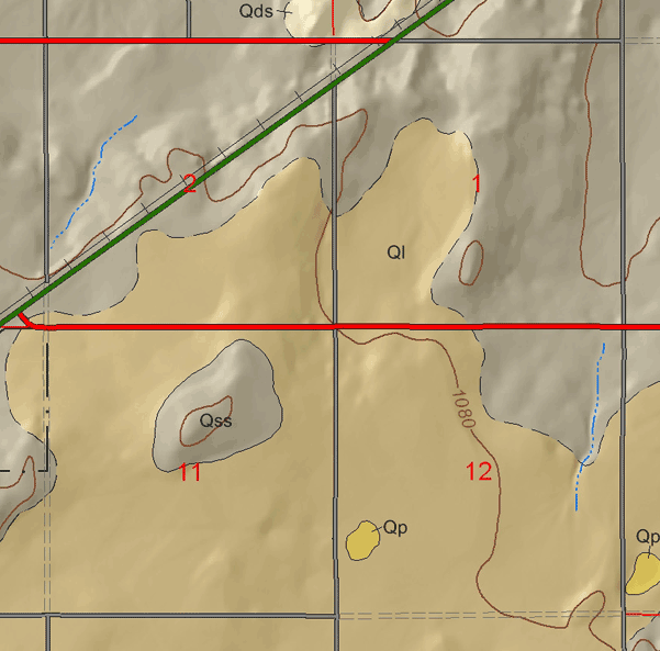 small geologic map