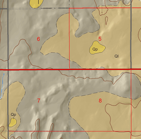 small geologic map