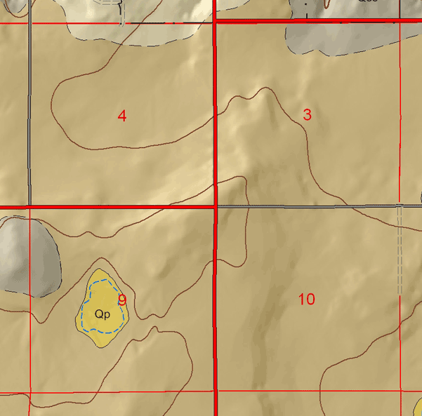 small geologic map