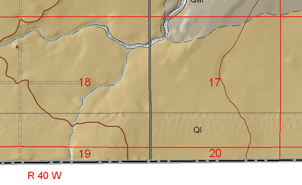 small geologic map