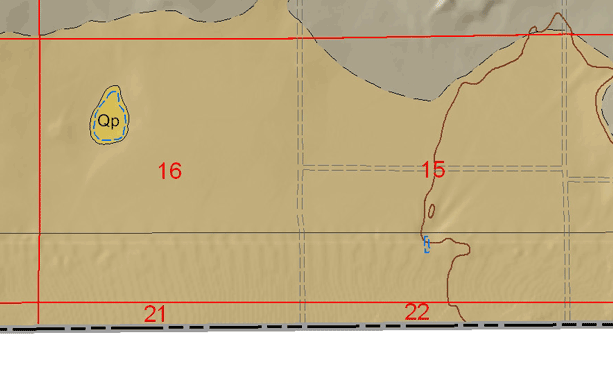 small geologic map