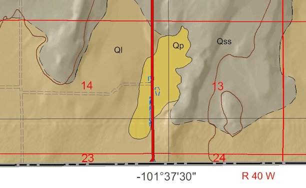 small geologic map