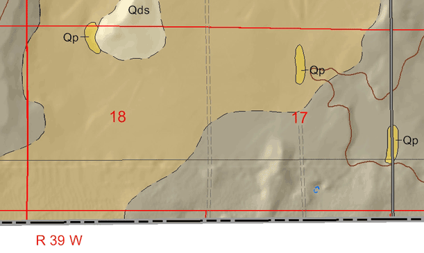 small geologic map