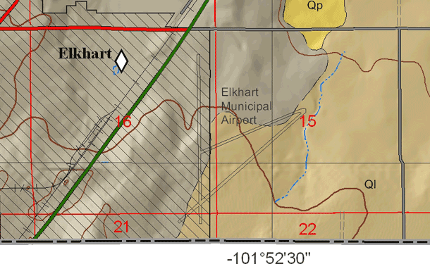 small geologic map