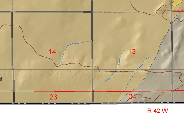 small geologic map