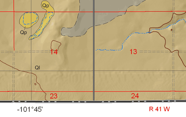 small geologic map