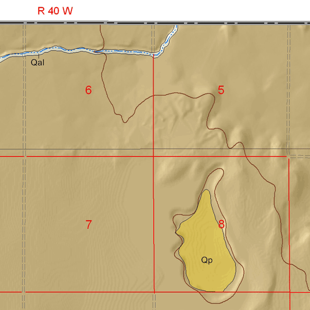 small geologic map