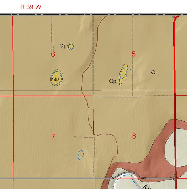 small geologic map