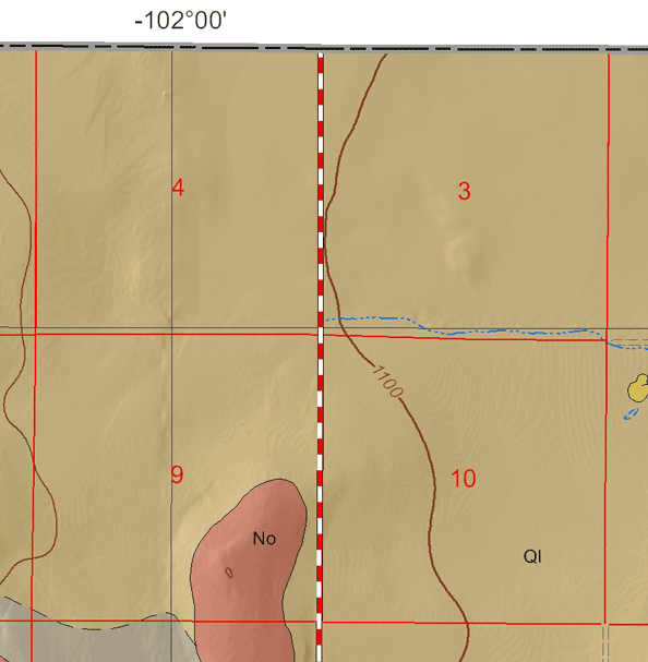 small geologic map