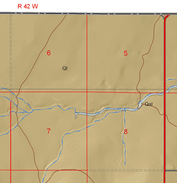 small geologic map