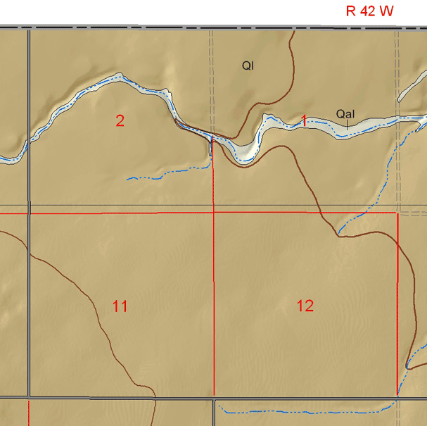 small geologic map