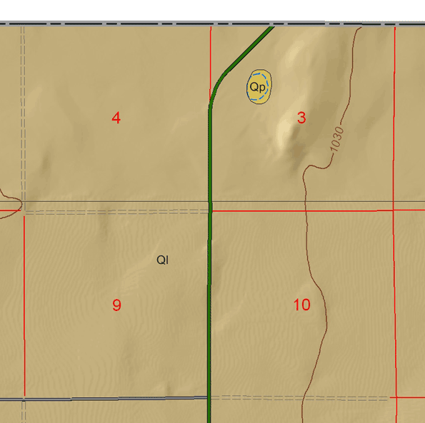 small geologic map