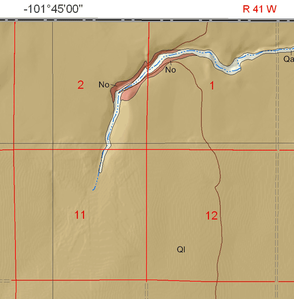 small geologic map