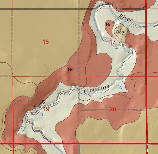 small geologic map