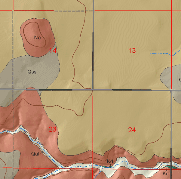 small geologic map