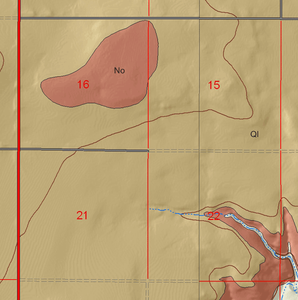 small geologic map