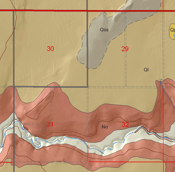 small geologic map