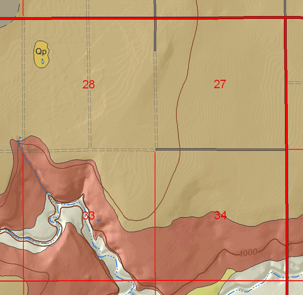 small geologic map