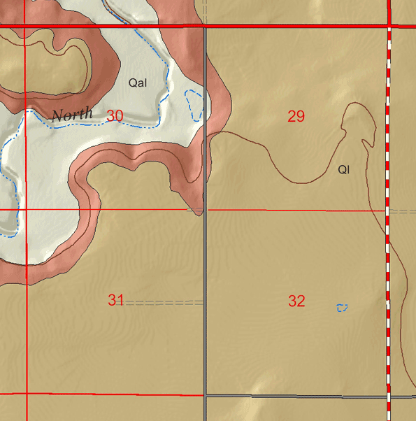 small geologic map