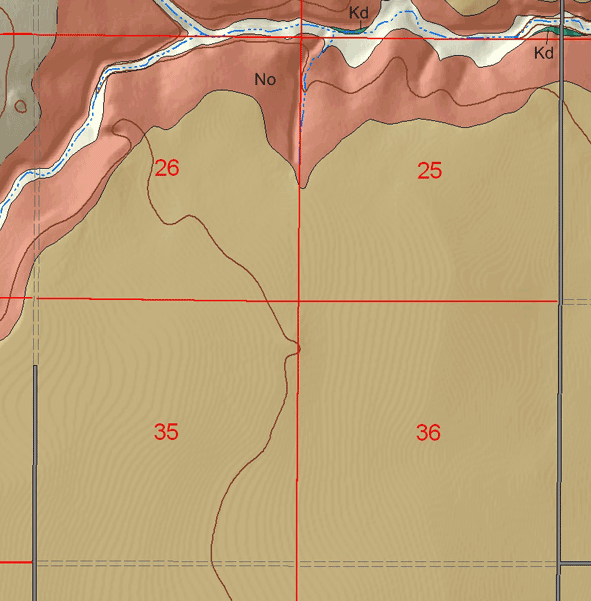 small geologic map