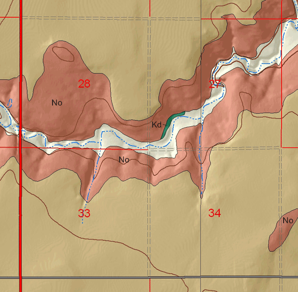 small geologic map