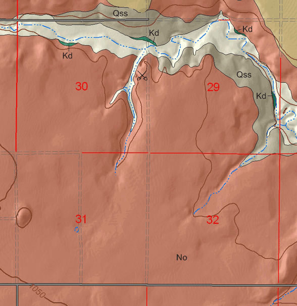 small geologic map