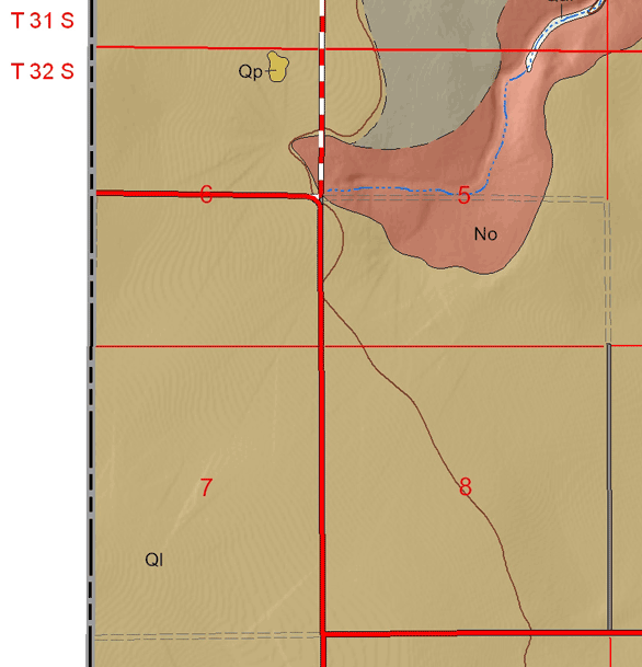 small geologic map