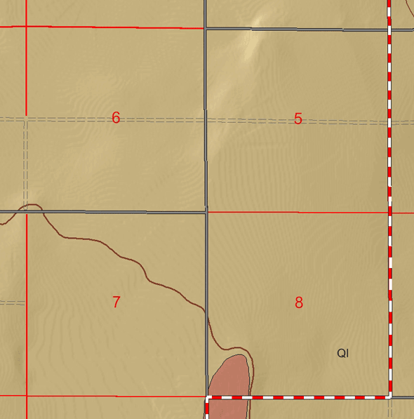 small geologic map