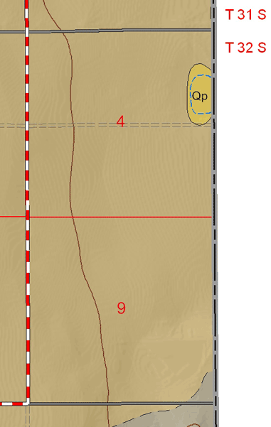 small geologic map