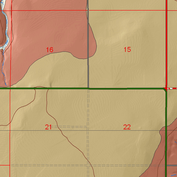 small geologic map