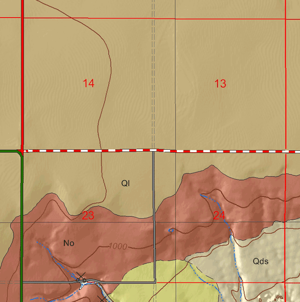 small geologic map