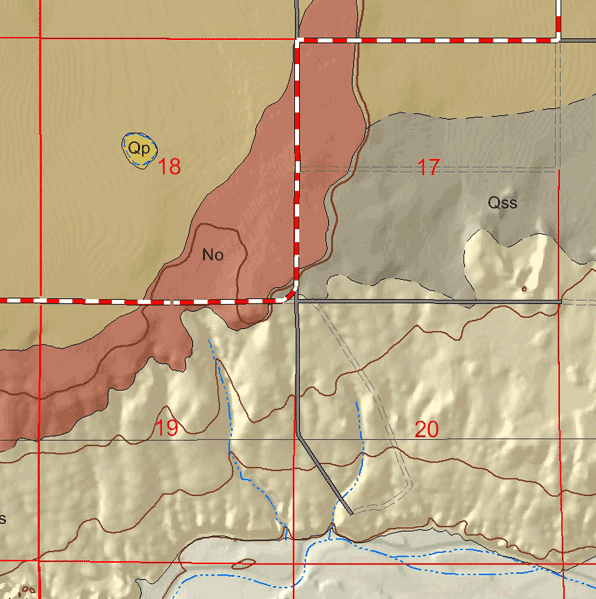 small geologic map