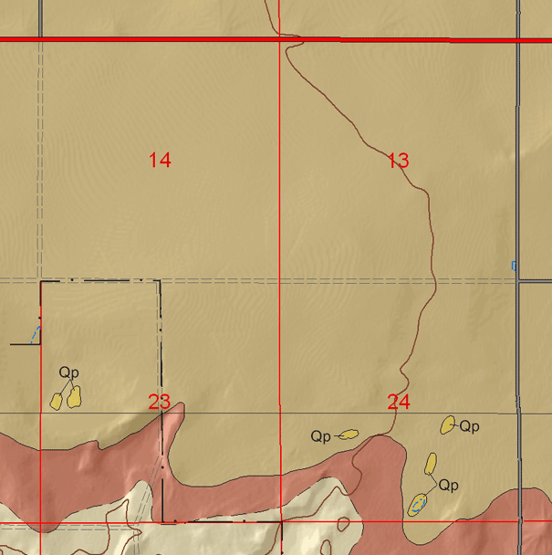 small geologic map