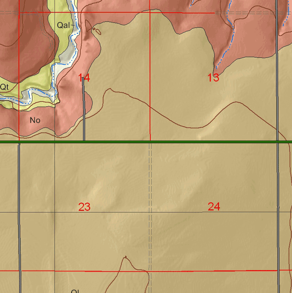 small geologic map