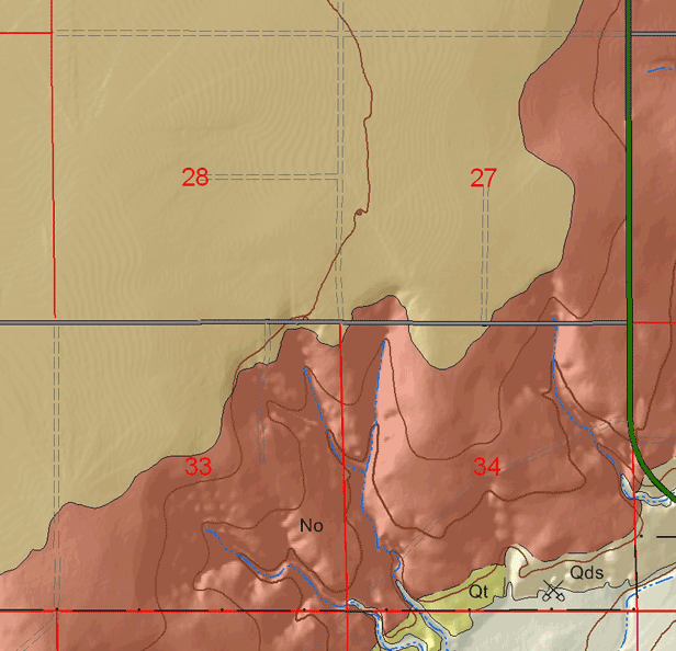 small geologic map