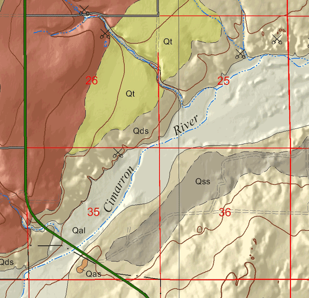 small geologic map