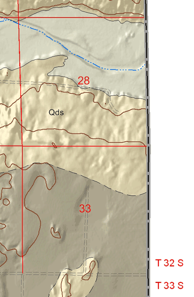 small geologic map