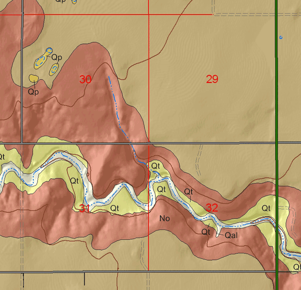 small geologic map