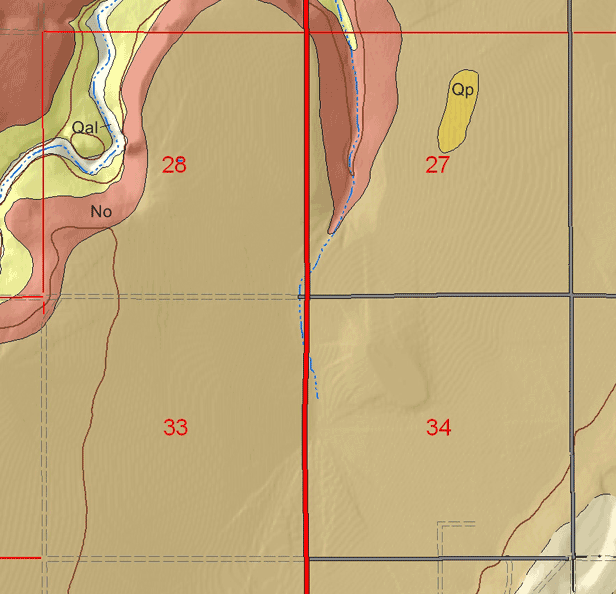 small geologic map