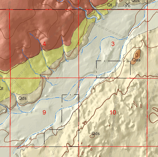 small geologic map