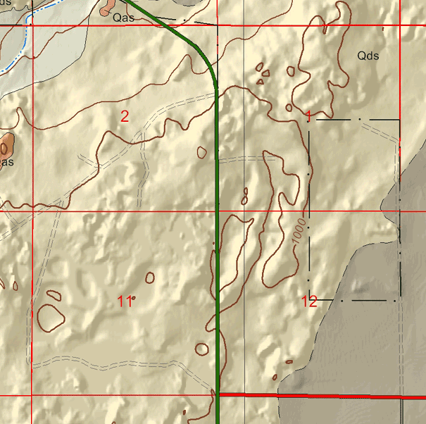 small geologic map