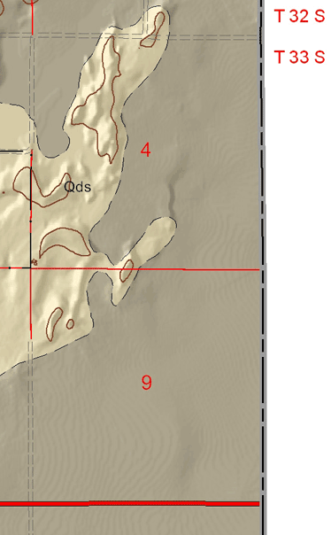 small geologic map