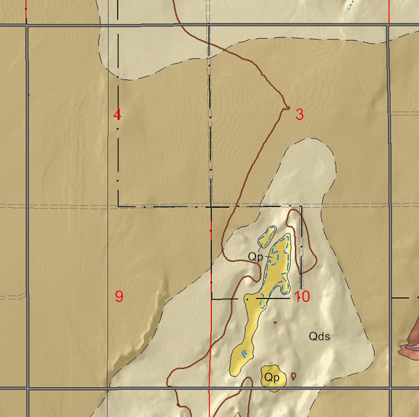 small geologic map