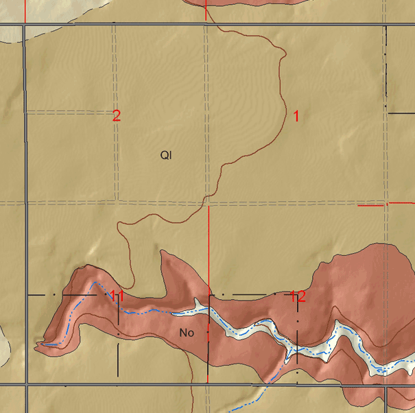 small geologic map