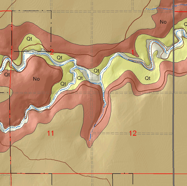 small geologic map