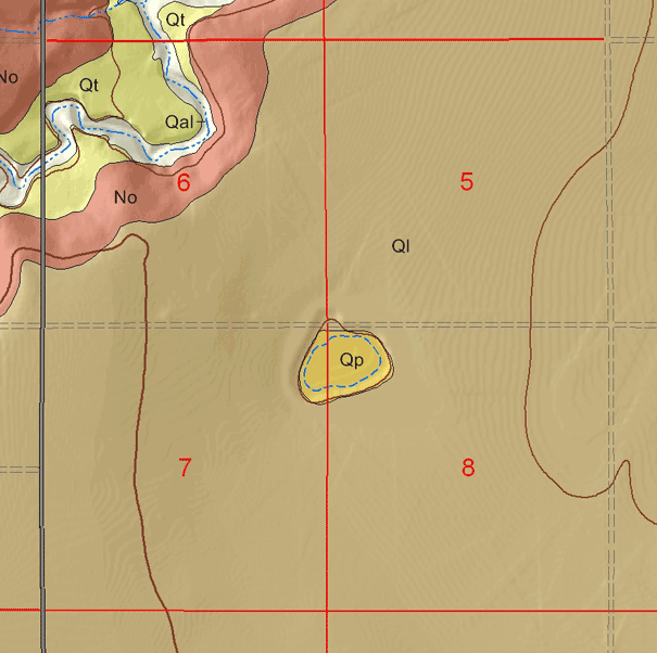 small geologic map