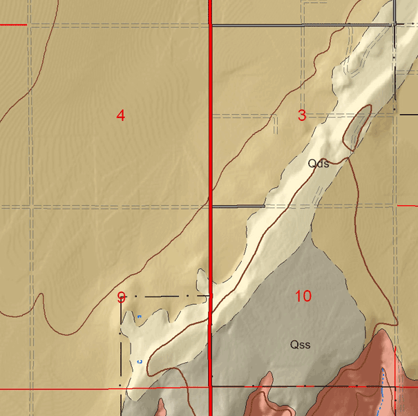 small geologic map