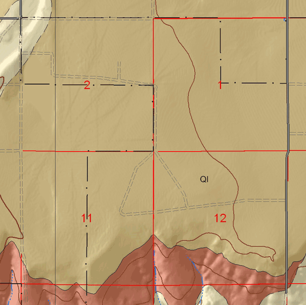 small geologic map