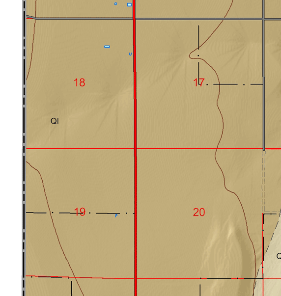 small geologic map